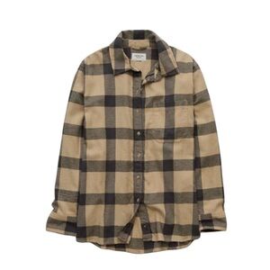 American Eagle women’s Plaid button up shirt